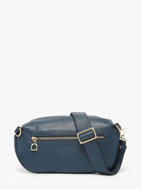 Belt Bag L Tradition Leder Etrier Blauw tradition ETRA022L ander zicht 4